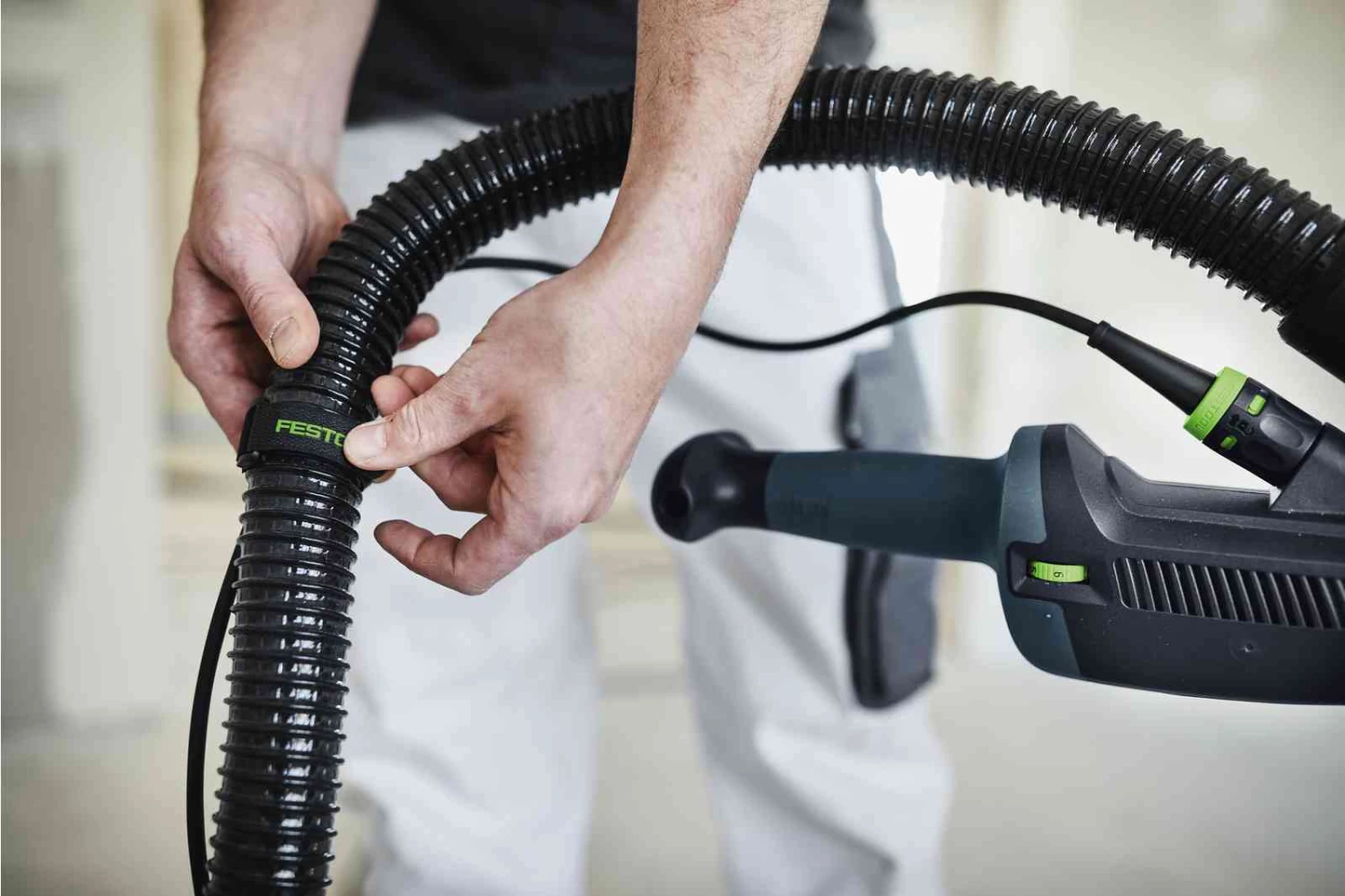 Festool Accessoires Ponceuse Pour Plafond/mur 205417 Clip De Tuyau SC-LHS 2 225 5 Festool Accessoires Ponceuse Pour Plafond/mur 205417 Clip De Tuyau SC-LHS 2 225 – Image 3