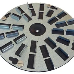 Rokamat Ponceuse Pour Plafond/mur 25200 Disque De Dégrossissage 200 Mm Pour Stucco 2 Pcs.