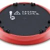 Flex-tools Accessoires Ponceuse Rotative 487988 Rembourrage Spécial à Dos Velcro 150 Mm