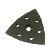 Metabo Accessoires Ponceuse Plate 624992000 Patin De Ponçage Perforé Avec Fixation Par Crochets Et Boucles DSE300 Et DSE300 Intec 90 X 90 Mm