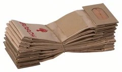 Bosch Bleu Accessoires Ponceuse Plate Sacs à Poussière Pour Ponceuses Orbitales, 10 Pièces